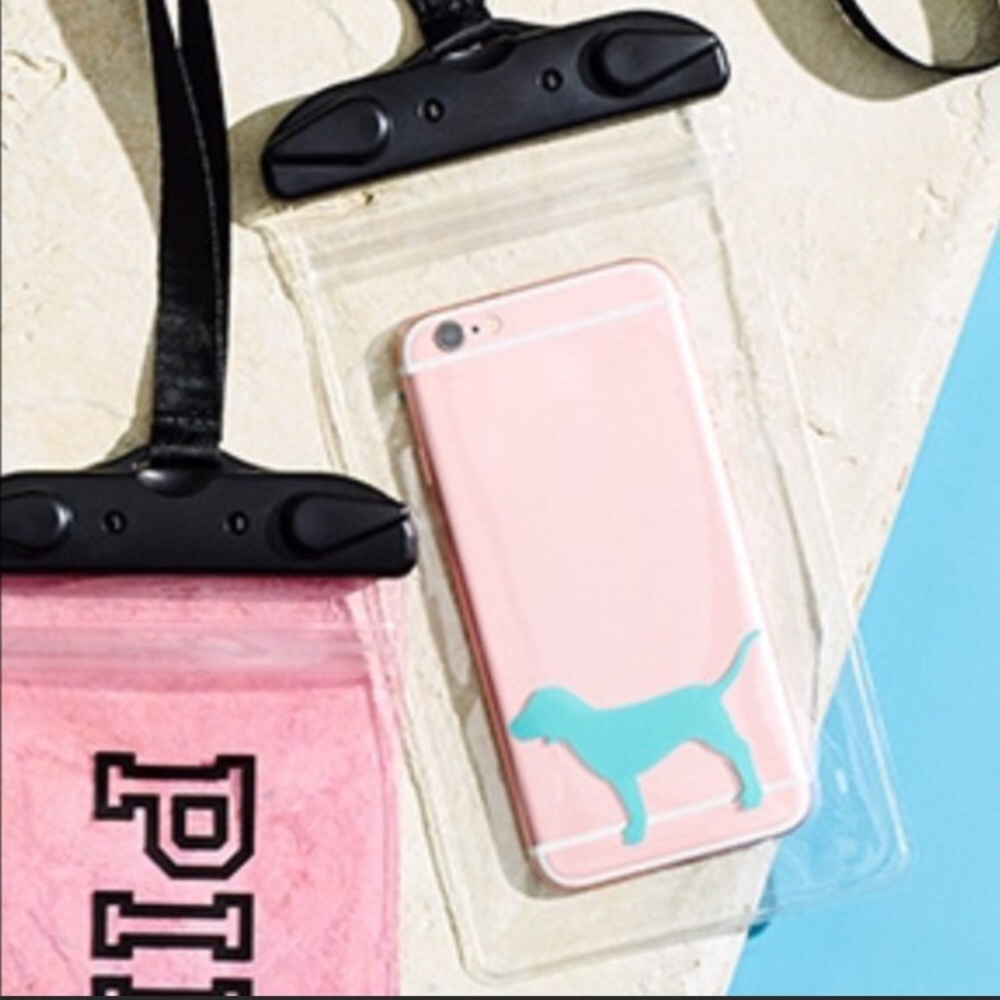 NWT: Victoria Secret PINK phone water proof case